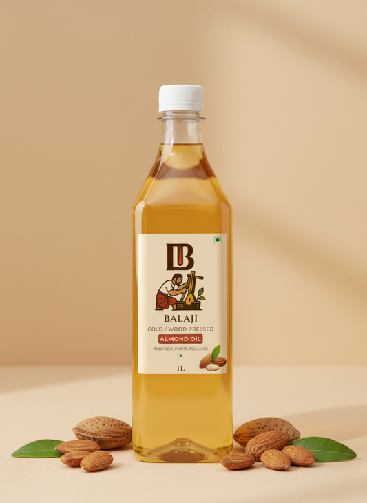 Pure Cold Pressed Almond Oil - Badam Oil