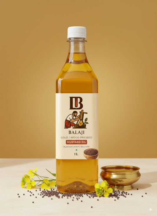 Cold Pressed Mustard Oil - Sarso Tel For Cooking