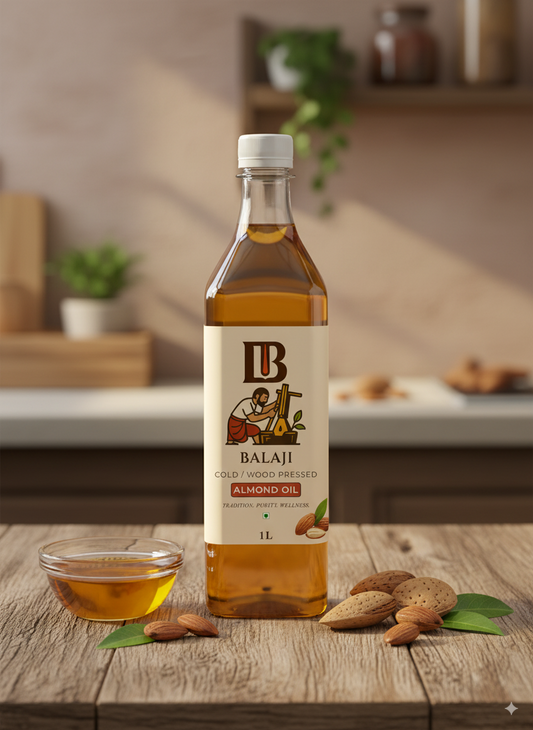 Pure Cold Pressed Almond Oil - Badam Oil