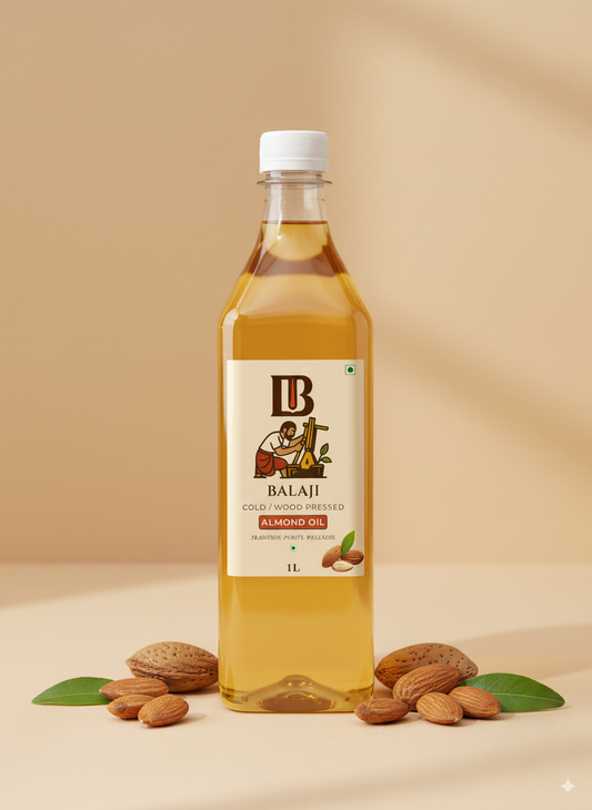 Pure Cold Pressed Almond Oil - Badam Oil