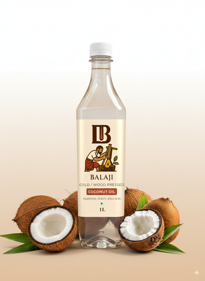 Cold Pressed Coconut Oil - MCT Rich Nariyal Tel