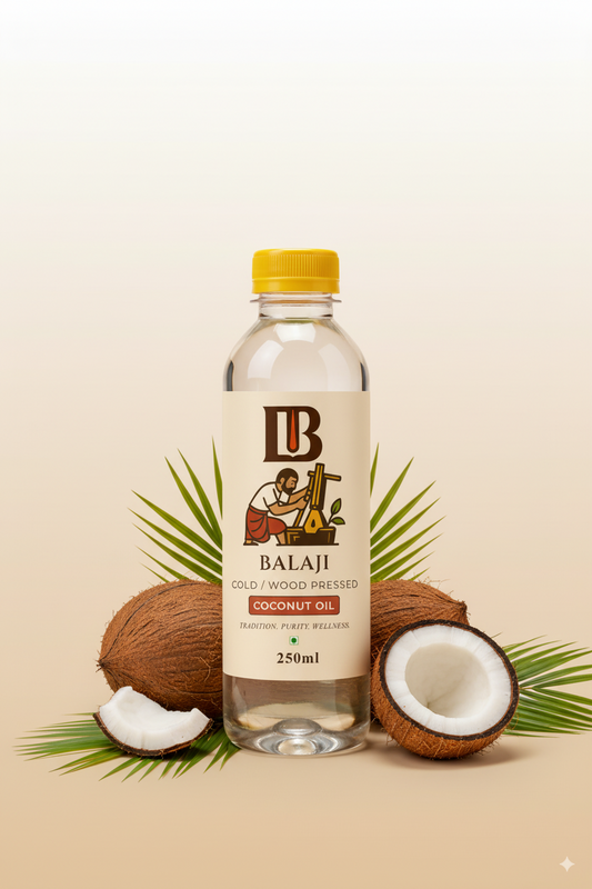 Cold Pressed Coconut Oil - MCT Rich Nariyal Tel