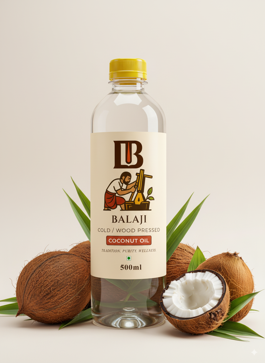 Cold Pressed Coconut Oil - MCT Rich Nariyal Tel