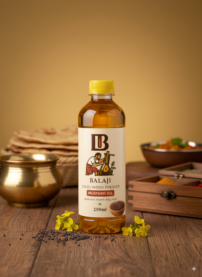 Cold Pressed Mustard Oil - Sarso Tel For Cooking