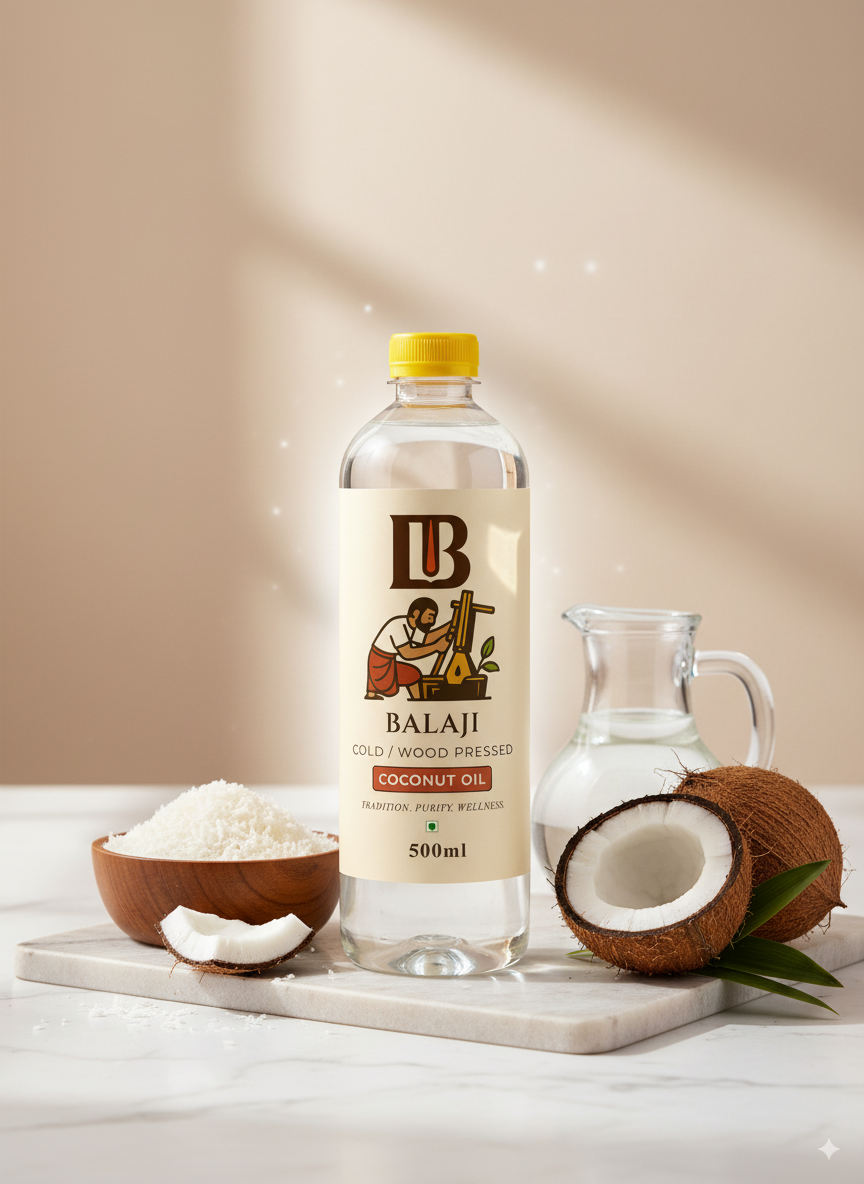 Cold Pressed Coconut Oil - MCT Rich Nariyal Tel