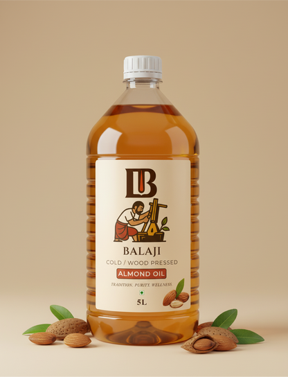 Pure Cold Pressed Almond Oil - Badam Oil