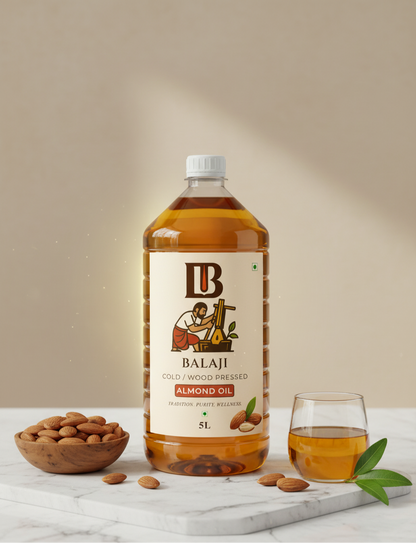 Pure Cold Pressed Almond Oil - Badam Oil
