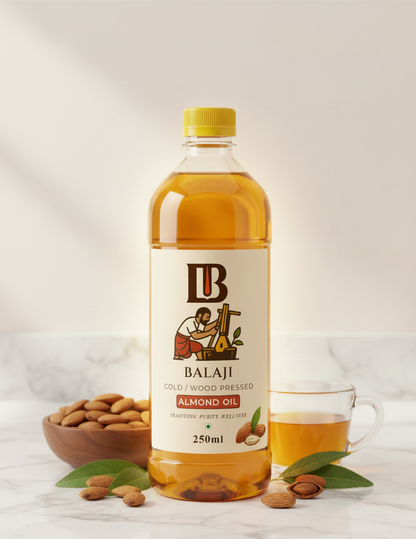Pure Cold Pressed Almond Oil - Badam Oil