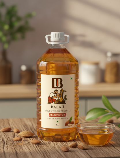 Pure Cold Pressed Almond Oil - Badam Oil