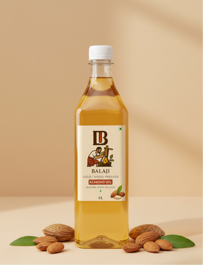 Pure Cold Pressed Almond Oil - Badam Oil