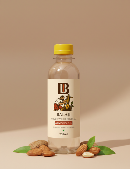 Pure Cold Pressed Almond Oil - Badam Oil